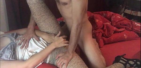 trendsO2 (Amoul Solo) - 03- Come fuck me in my satin lingerie, panties, heels, stockings